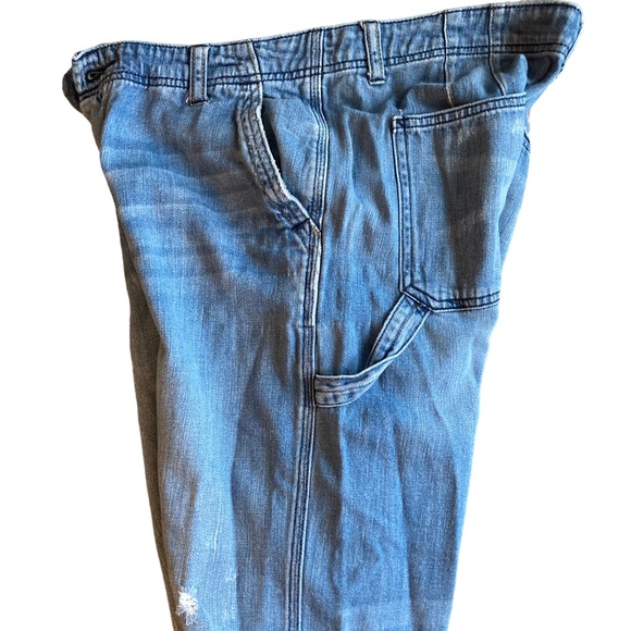 Anthropologie Pilcro Relaxed Mid Rise Carpenter Jeans Size 28 - Picture 9 of 9